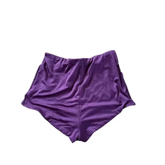 Afrm vilas turtleneck long sleeve semi sheet maxi dress fig purple small - Picture 9 of 13